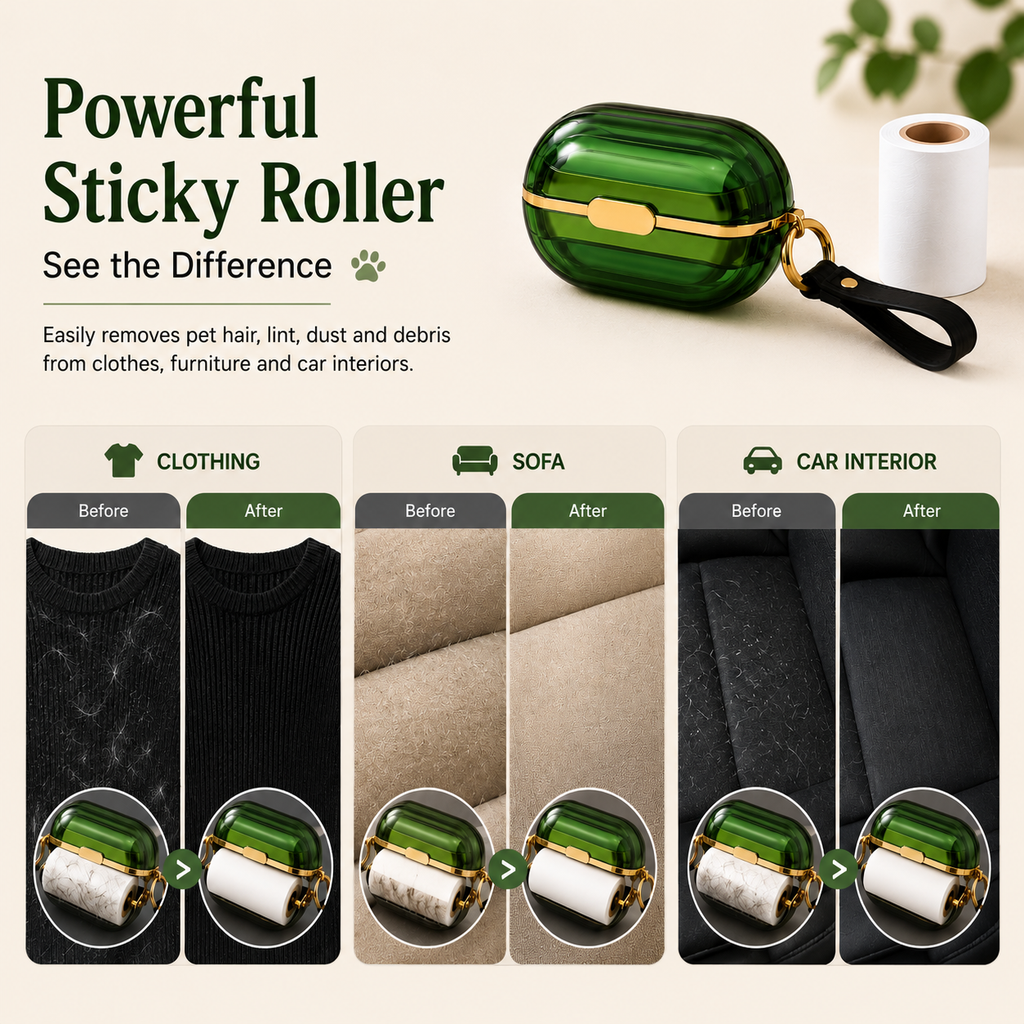 FurNest™ 2 in 1 Portable Pet Hair Remover