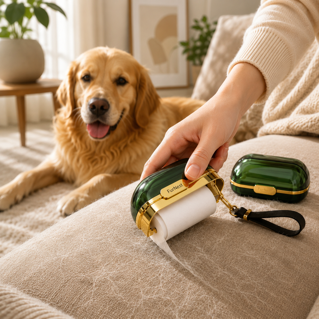 FurNest™ 2 in 1 Portable Pet Hair Remover