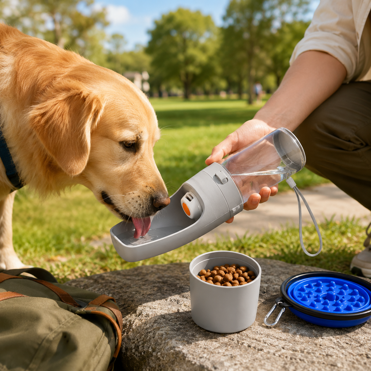 Portable Travel Water Bottle for Pets